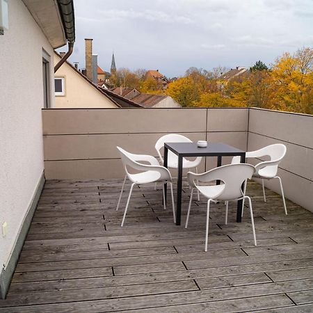Apartmenthaus Marktstrasse Neckarsulm Buitenkant foto